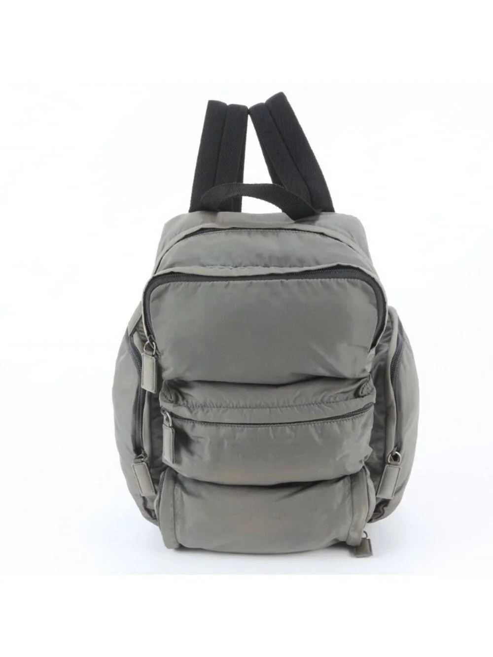 Prada Tessuto Nylon Triangle Logo Backpack Shoulder Bag Business